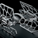 Illustration for article titled Listen To an $18,000 TIE Fighter Music Box Play the iStar Wars/i Theme